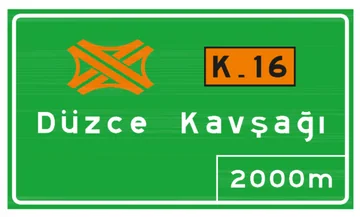 Kavşak İsim Levhası