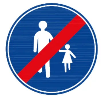 Mecburi Yaya Yolu Sonu