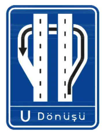 U Dönüşü Levhası (Alt Geçit)